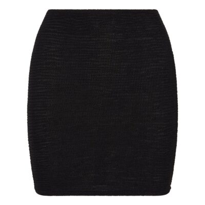 Cayman Skirt – Black Crinkle