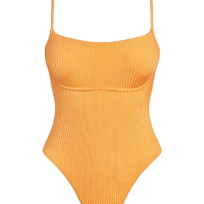 Sausalito One Piece – Clementine Wide Rib