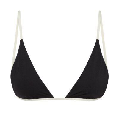 Barbados Top – Black/Ivory