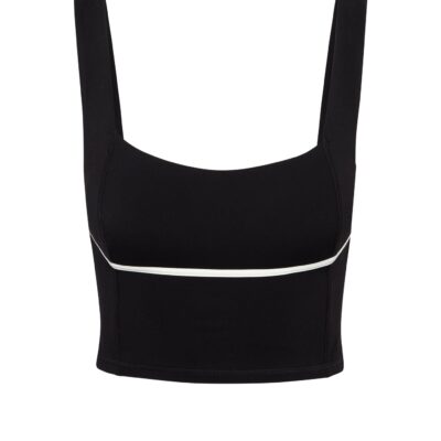 Zion Tank – Black/Ivory