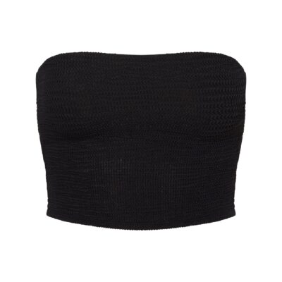 Laguna Top – Black Crinkle