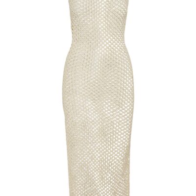 Hamptons Dress – Ivory Crochet