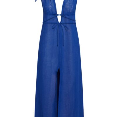 Mallorca Dress – Cobalt