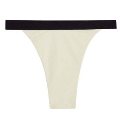 Santorini Bottom – Ivory/Black