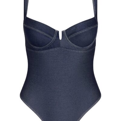 Clovelly One Piece – Blue Denim