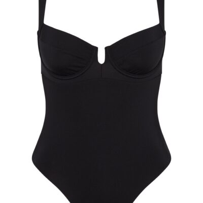 Clovelly One Piece – Black