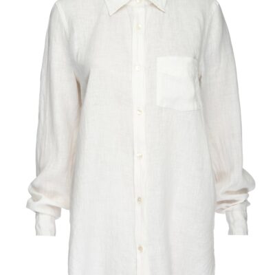 Monaco Linen Shirt – White