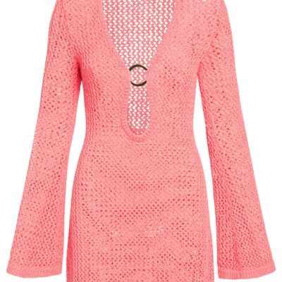 Montego Mini Dress – Guava Petit Crochet