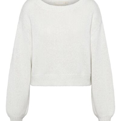 Brampton Island Sweater – White